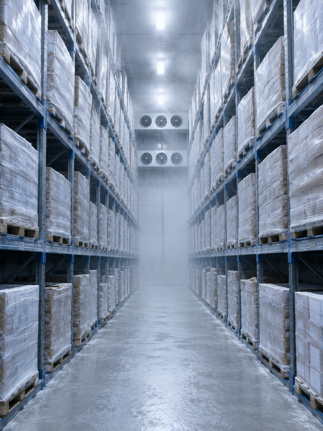 Image needed: Refrigerated cold storage and distribution facility